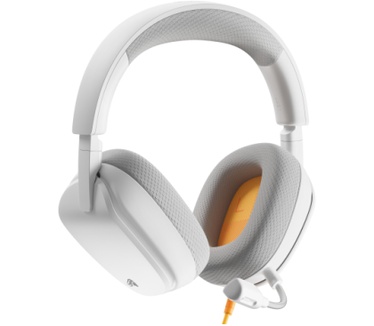 Glorious Glorious GHS Eternal - Stereo gaming headset voor pc, PS5, PS4, Xbox, Switch - Custom-tuned, gekantelde drivers, verstelbare, kristalheldere, afneembare mic, 3,5 mm - Duurzaam, dag/nacht comfort - Wit
