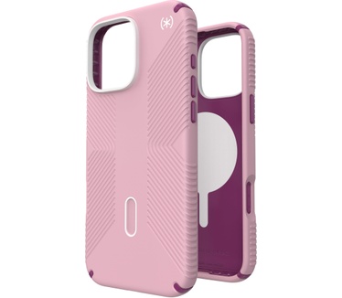Speck Presidio2 Grip + ClickLock Apple iPhone 16 Pro Max Wednesday Pink - with Microban