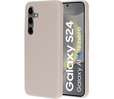 Mobiparts Silicone Cover Samsung Galaxy S24 Soft Salmon