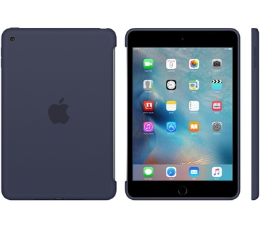 Apple iPad Mini 4 Siliconenhoes Middernachtblauw