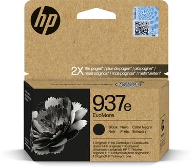 HP 937e EvoMore originele zwarte inktcartridge