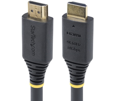 Startech.com 7m Premium Gecertificeerde High Speed HDMI Kabel, 4K 60Hz/1440p 144Hz, HDR10/HDCP 2.2/ARC, 18Gbps, UHD HDMI 2.0 Kabel voor TV/Monitor/Display, TPE Mantel