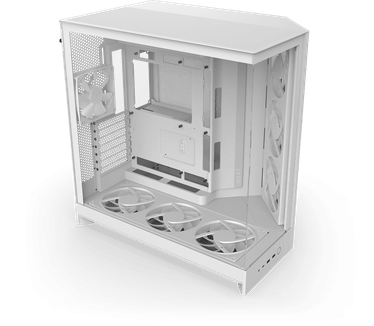 NZXT H9 Flow RGB+ (2025) Wit