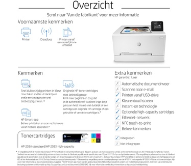 HP Color LaserJet Pro M254dw