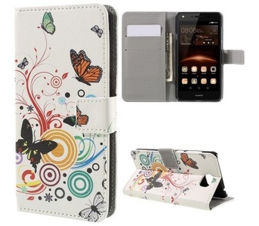 qMust Huawei Y5 II Wallet Case - hoesje met stand - Spring