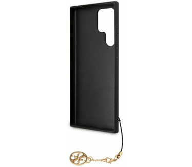 Guess 4G Charms Back Cover Samsung Galaxy S23 Ultra (S918) Grijs Grijs