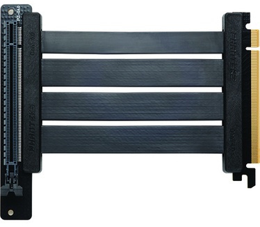 Phanteks Riser Cable PCIe 4.0 x16 - Flatline 150 mm / 90 graden