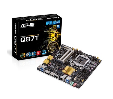 Asus ASUS Q87T LGA1150 socket Intel Q87 mITX DDR3 max.16GB Integrated Graphics Processor HDMI Display Port
