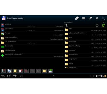 Total Commander for Android 2.0 bèta 1