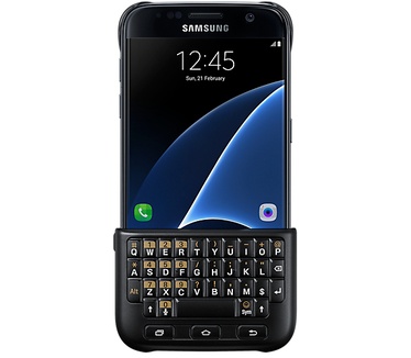Samsung Galaxy S7 Keyboard Cover  Goud