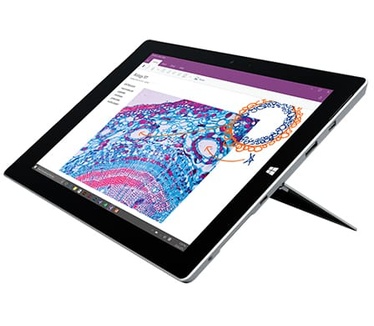Microsoft Surface 3 WiFi 4GB ram, 64GB opslag, Win 10 Pro Aluminium