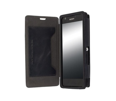 Krusell Krusell FlipCover Kiruna Sony Xperia ZR (black)