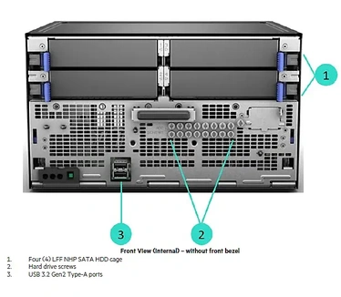 HPE ProLiant MicroServer Gen11 HP Enterprise P75207-425. Processorfamilie: Intel Xeon E, Frequentie van processor: 3,4 GHz, Processormodel: E-2400. Intern geheugen: 32 GB, Intern geheugentype: DDR5-SDRAM, Geheugenlayout: 1 x 32 GB. Totale opslagcapaciteit