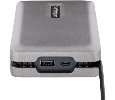 Startech.com USB-C Multiport Adapter met USB-C DP Alt Mode Video Output/4K HDMI 2.0/VGA, USB-C Dual Monitor Docking Station, 100W PD Pass-Through, USB Type C Mini Dock/MST Adapter Hub