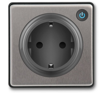 Lightwave Smart Socket - Staal