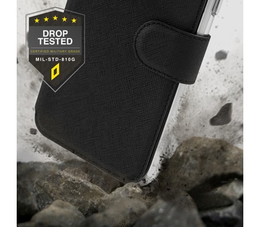 Accezz Xtreme Wallet Bookcase iPhone 14 Plus - Zwart