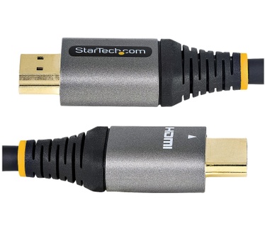 Startech.com 0.5m Premium Gecertificeerde HDMI 2.0 Kabel, High-Speed Ultra HD 4K 60Hz HDMI Kabel met Ethernet, HDR10, ARC, UHD HDMI Video Kabel, Voor UHD Schermen, TVs, Displays, M/M