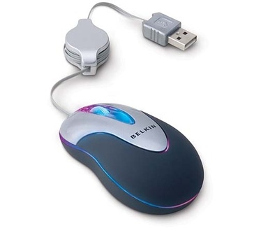 Belkin MiniGlow Optical Mouse (USB)