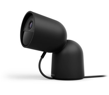 Philips Hue Secure Camera - bedraad met voet, zwart