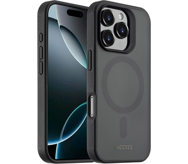 Accezz Rugged Frosted Backcover met MagSafe