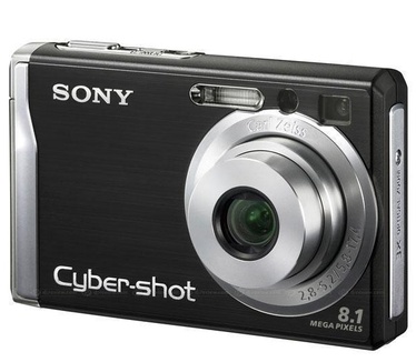 Sony Cybershot DSC-W90 Zwart