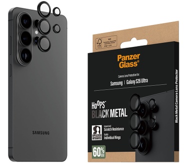 PanzerGlass PanzerGlass® Hoops® Camera Lens Protector Black Samsung Galaxy S26 Ultra