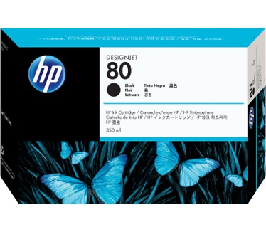 HP 80 350-ml Black Ink Cartridge