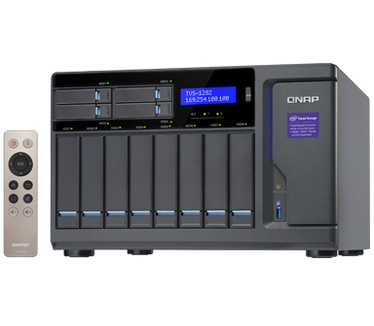 QNAP Turbo vNAS TVS-1282 (Ci7-6700, 32GB ram, 450W)