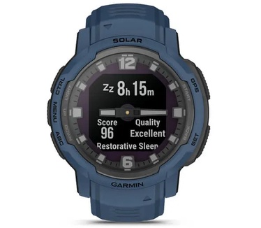 Garmin Instinct Crossover - Standard Edition Solar, Blauw
