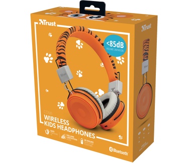 Trust Comi Bluetooth Kids (Oranje, Wit, Zwart)