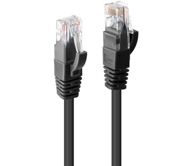 Lindy Rj45/Rj45 Cat6 1m Zwart