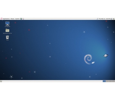 Debian 6.0 default desktop (481 pix)