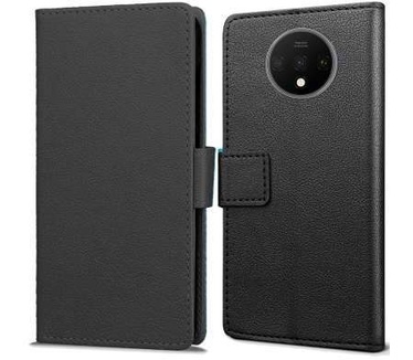 qMust OnePlus 7T Wallet Hoesje Zwart