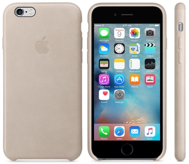 Apple iPhone 6s Leather Case Rosé Goud