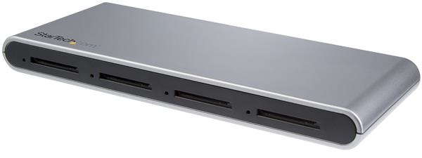 Startech.com 4-poorts USB-C SD kaart lezer USB 3.1 (10Gbps) SD 4.0, UHS