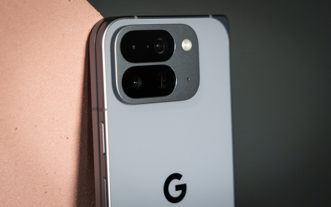 Het camerasysteem van de Google Pixel 10 Pro Fold.