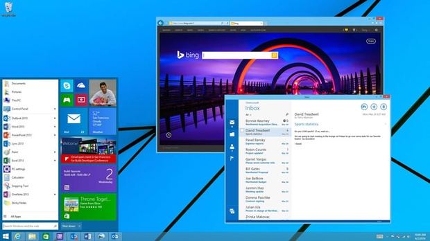 Startmenu Windows 