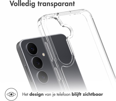 Accezz Xtreme Impact Backcover voor de Samsung Galaxy S26 FE - Transparant