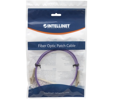 Intellinet 2m, 2xLC Paars