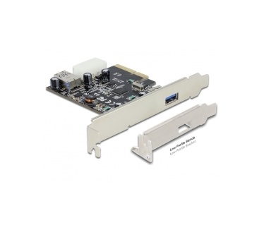 Delock 89399. Hostinterface: PCIe, Output interface: USB 3.1, PCI versie: 3.0. Data transfer snelheid (max): 10 Gbit/s. Chipset: Asmedia ASM1142