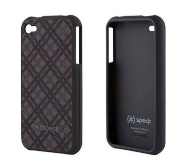 Speck Fitted for iPhone 4S/4 (Darkest Tartan Plaid) (Apple iPhone 4)