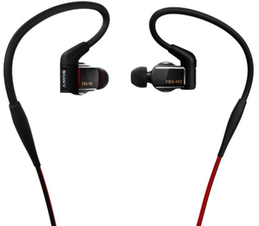 Sony XBA-H3 (Rood, Zwart)