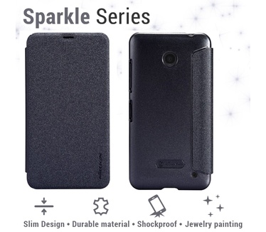 Nillkin Leather Case Nokia Lumia 630 / 635 (Sparkle Series black)