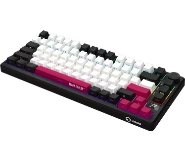 Lorgar Gaming keyboard KBP7075W Wireless 75% mech RGB Black (LRG-KBP7075W-BK)