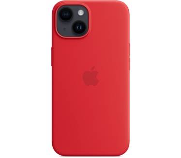 Apple Siliconenhoesje met MagSafe voor iPhone 14 - (PRODUCT)RED (iPhone 14) Rood