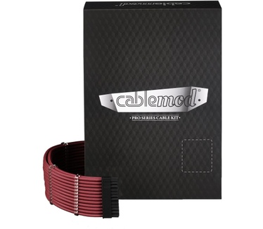 Cablemod PRO ModMesh C-Series AXi, HXi & RM Cable Kit Bloedrood Rood