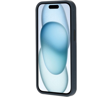 Mobiparts Hardcover Apple iPhone 15 Satin Blue (Magsafe Compatible)