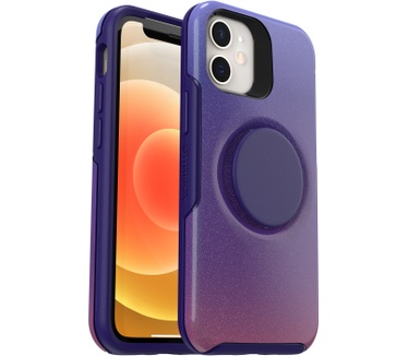 Otterbox Otter+Pop Symmetry Series voor Apple iPhone 12 mini, Violet Dusk