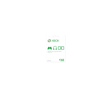 Microsoft Xbox Gift Card 30 EUR