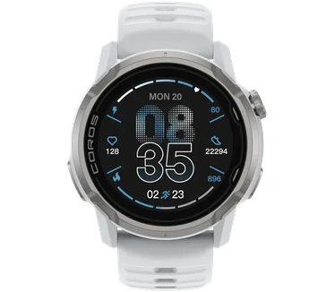 Coros Apex 4, 42mm, Zilver (Wit)